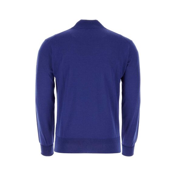 Pt Torino Men Electric Blue Wool Sweater - Picture 2 of 2